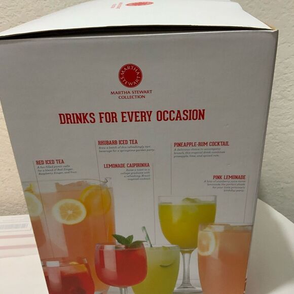 Martha Stewart Collection Beverage Dispenser  Stacking Beverage Dispenser - Picture 5 of 5